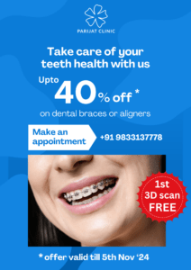 a advertisement for a dental clinic